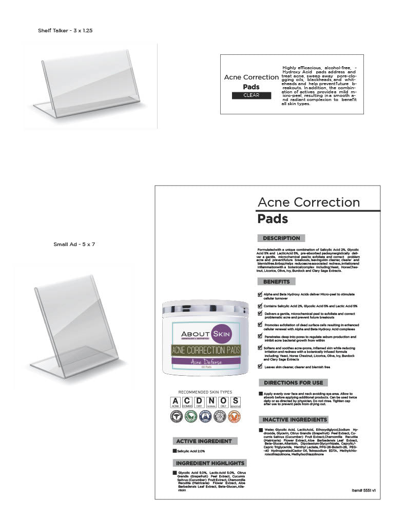 Acne Correction Pads