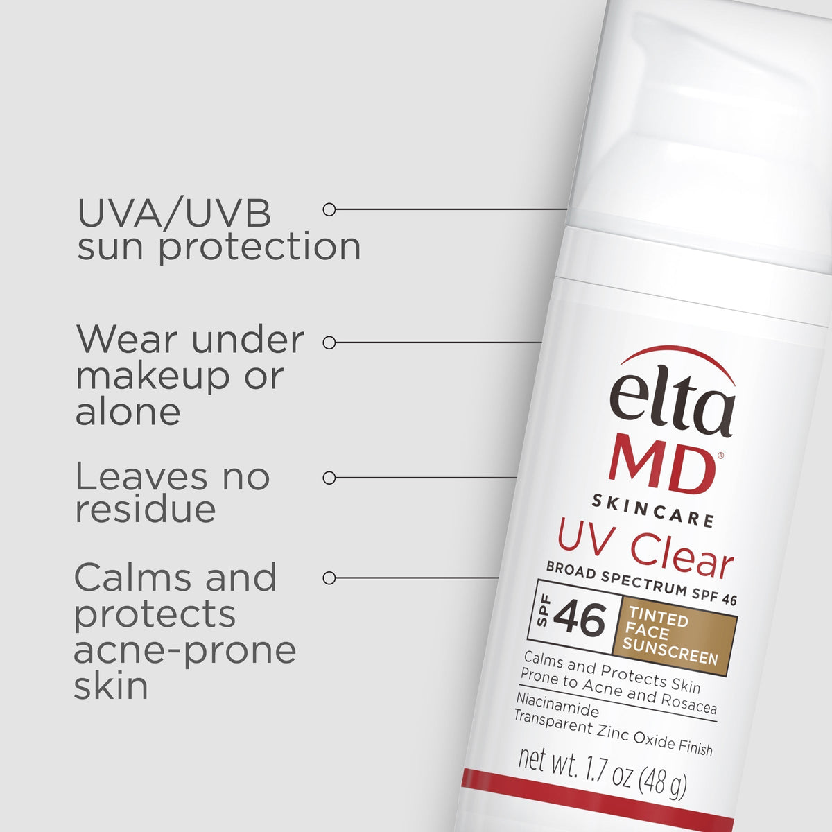 UV Clear Tinted Broad-Spectrum SPF46
