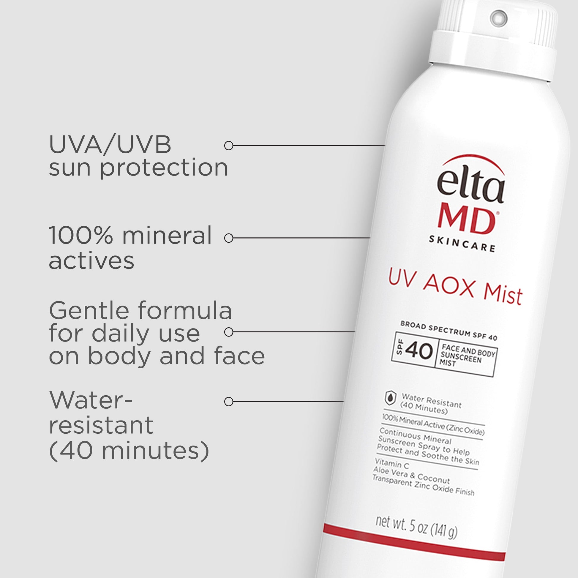 UV AOX Mist Broad-Spectrum SPF40