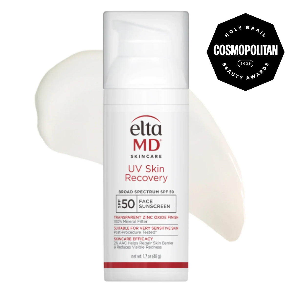 UV Skin Recovery Broad Spectrum SPF50 Face Sunscreen